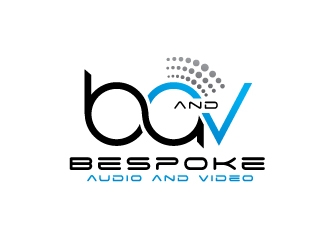 Bespoke Audio and Video  or Bespoke AV logo design by REDCROW