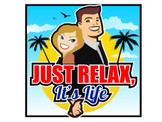 Just Relax, Its Life logo design by coco