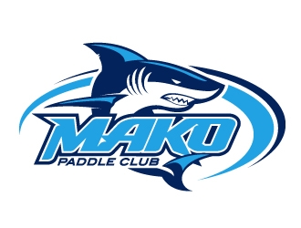 Mako Paddle Club logo design by jaize