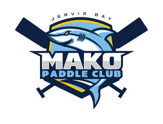 Mako Paddle Club logo design by daywalker