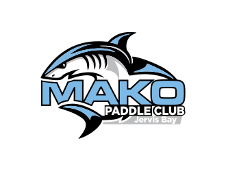 Mako Paddle Club logo design by done