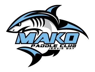 Mako Paddle Club logo design by MUSANG