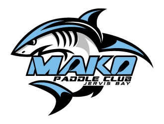 Mako Paddle Club logo design by MUSANG