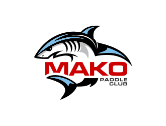 Mako Paddle Club logo design by blessings