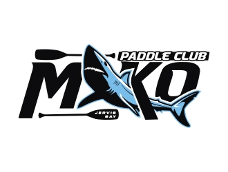Mako Paddle Club logo design by Eliben