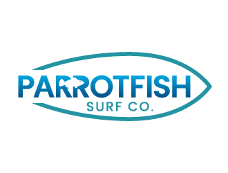 Parrotfish Surf Co logo design by akilis13