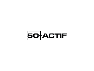 50➕ Actif logo design by Jhonb
