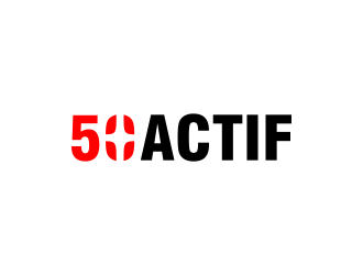 50➕ Actif logo design by smith1979
