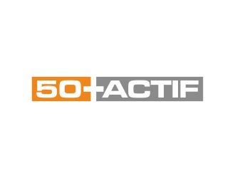 50➕ Actif logo design by agil