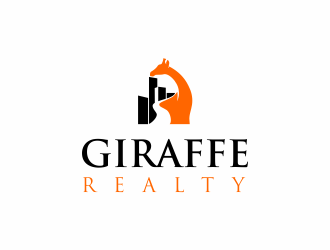 Giraffe Realty  logo design by up2date