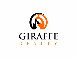 Giraffe Realty  logo design by up2date