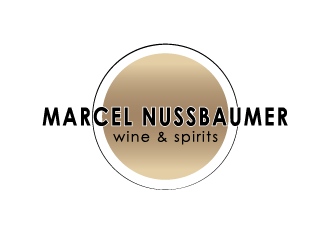 Marcel Nussbaumer Wine & Spirits logo design by axel182