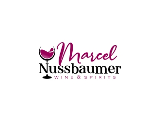 Marcel Nussbaumer Wine & Spirits logo design by CreativeKiller