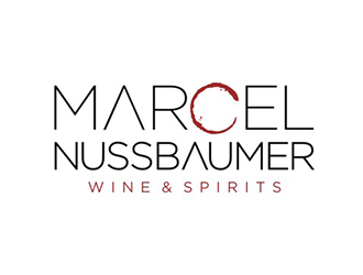 Marcel Nussbaumer Wine & Spirits logo design by logolady