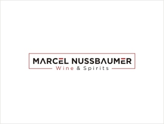 Marcel Nussbaumer Wine & Spirits logo design by bunda_shaquilla