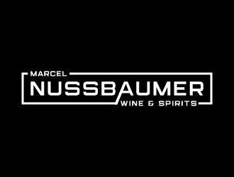 Marcel Nussbaumer Wine & Spirits logo design by pambudi