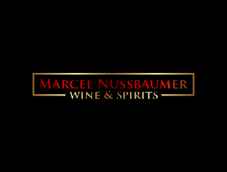 Marcel Nussbaumer Wine & Spirits logo design by done