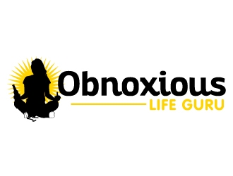 Obnoxious Life Guru logo design by jaize