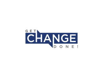 Get Change Done! logo design by bricton