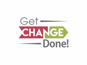 Get Change Done! logo design by up2date