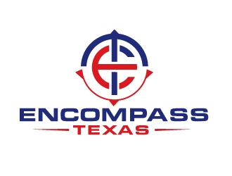 Encompass Texas logo design by REDCROW