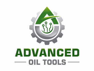 Advanced Oil Tools logo design by agus