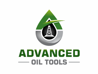 Advanced Oil Tools logo design by agus