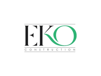 EKO construction logo design by sanu