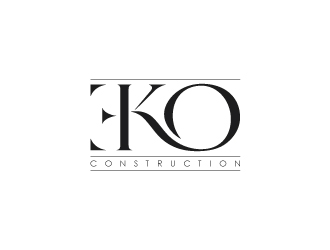 EKO construction logo design by sanu