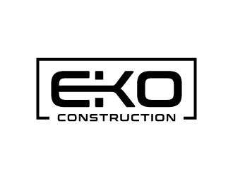 EKO construction logo design by akilis13