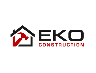 EKO construction logo design by akilis13