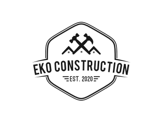 EKO construction logo design by Gravity