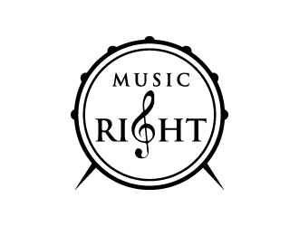 Music Right logo design by Creativeminds