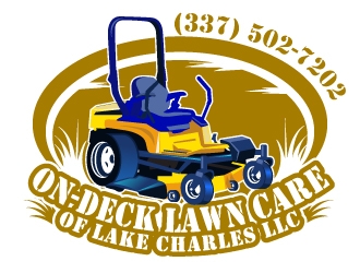 On-Deck Lawn Care of Lake Charles LLC logo design by uttam