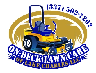 On-Deck Lawn Care of Lake Charles LLC logo design by uttam