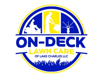 On-Deck Lawn Care of Lake Charles LLC logo design by jaize
