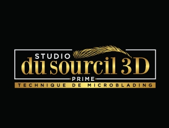 Studio du Sourcil 3D  logo design by Foxcody