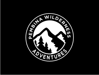 Pembina Wilderness Adventures logo design by Adundas