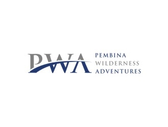 Pembina Wilderness Adventures logo design by bricton