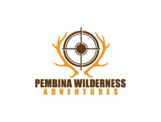 Pembina Wilderness Adventures logo design by adwebicon