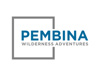 Pembina Wilderness Adventures logo design by savana