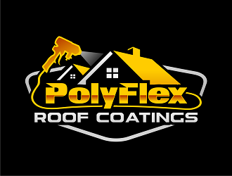 PolyFlex Roof Coatings logo design by haze