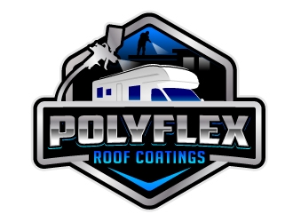 PolyFlex Roof Coatings logo design by jaize