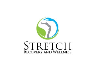 Stretch, Recovery and Wellness logo design by maze