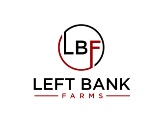 Left Bank Farms logo design by tejo