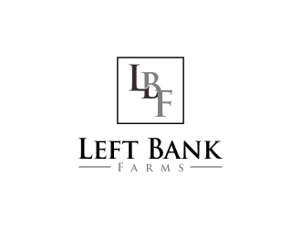 Left Bank Farms logo design by kopipanas
