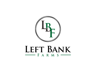 Left Bank Farms logo design by kopipanas