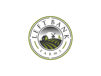 Left Bank Farms logo design by ammad