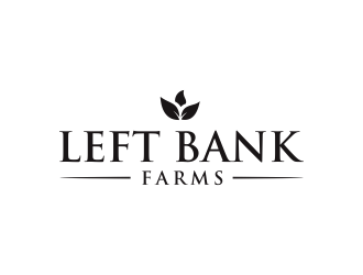 Left Bank Farms logo design by ammad