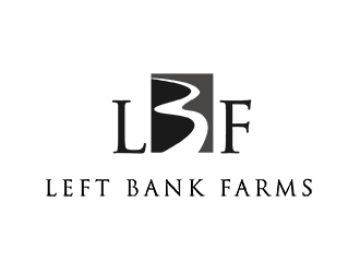 Left Bank Farms logo design by Bl_lue